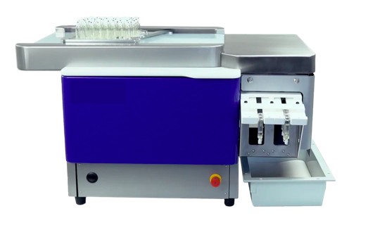 Illustrative liquid inspection equipment; final configuration is application specific.
